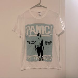 Panic! At The Disco Too Weird To Live Concert Tee 🩵